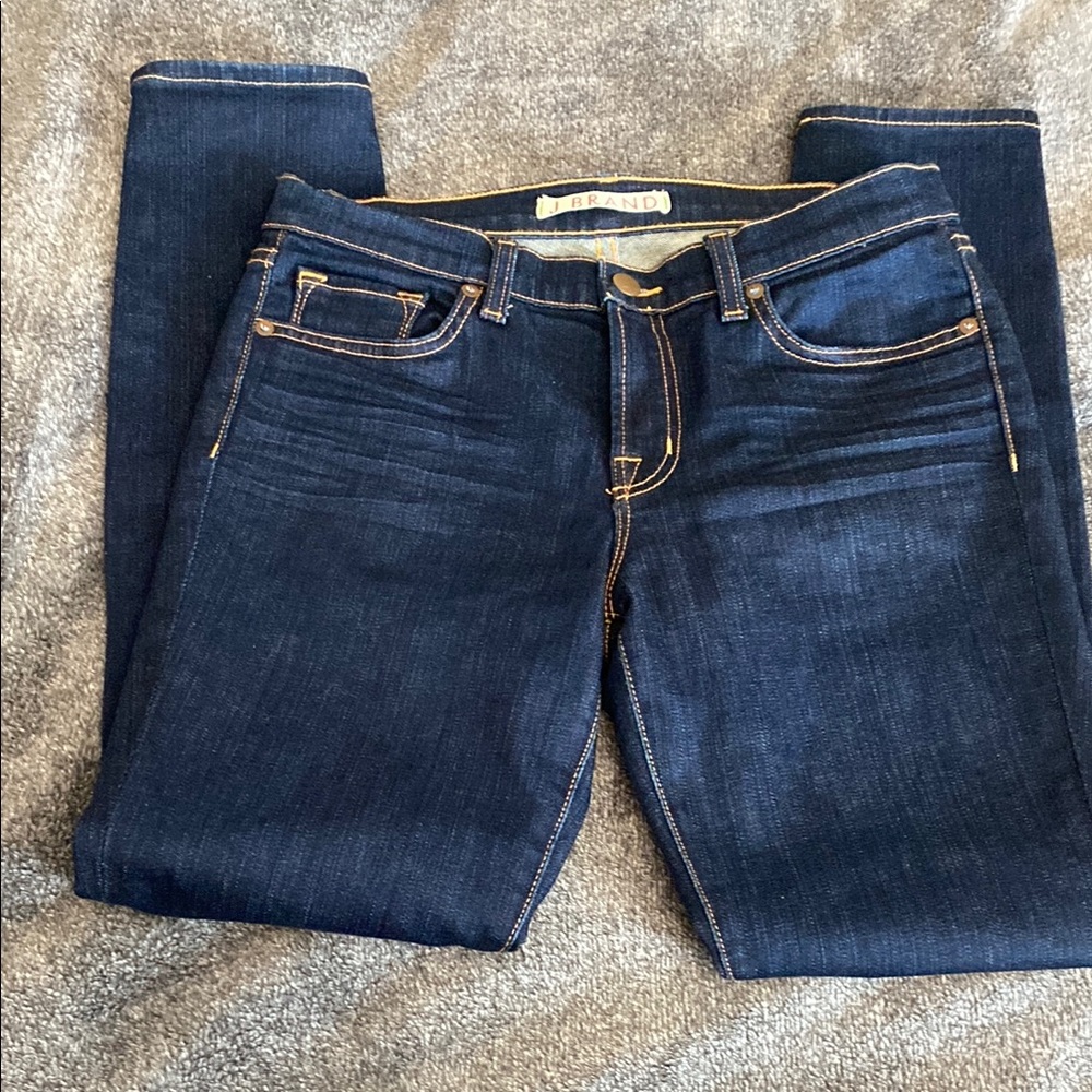 J Brand Blue Skinny Jeans Classic Fit